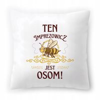 Poduszka Dla Imprezowicza Na Urodziny Prezent Z Nadrukiem Ze Zdjęciem