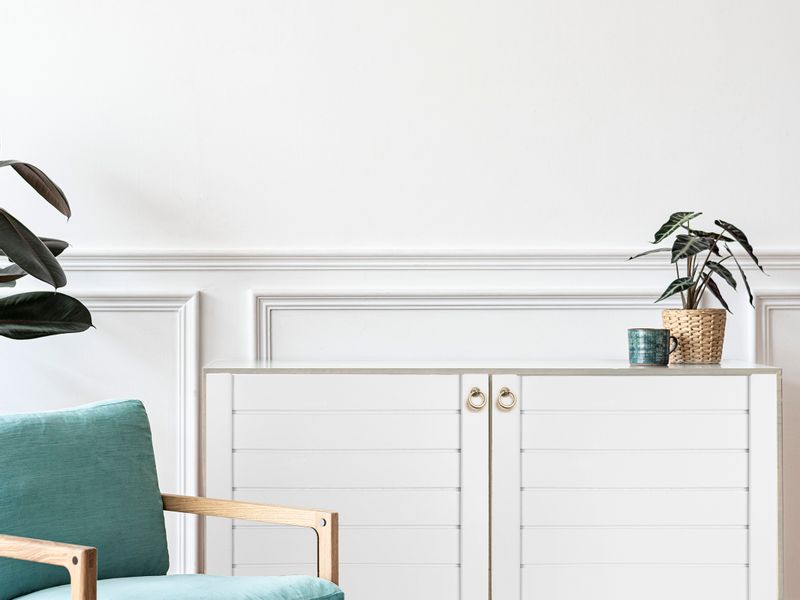 Drzwi Fronty Meblowe Białe Panelowe Do Skosów 294mm x 474mm zdjęcie 10