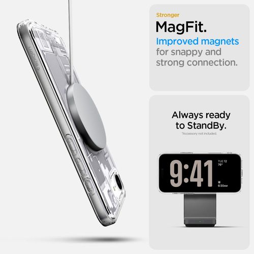 spigen ultra hybrid mag magsafe iphone 16e zero one white na Arena.pl