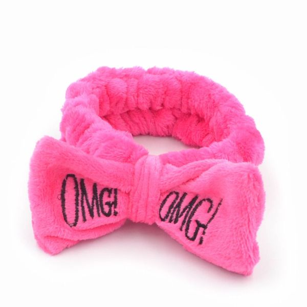 Opaska kosmetyczna różowa OMG zdjęcie 2