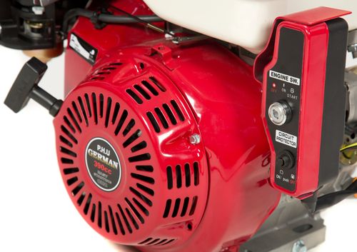 SILNIK SPALINOWY GERMAN 13KM GX390 ZAGĘSZCZARKA E+ na Arena.pl