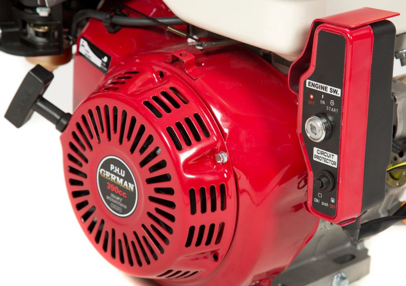 SILNIK SPALINOWY GERMAN 13KM GX390 ZAGĘSZCZARKA E+ zdjęcie 3