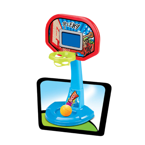 Zestaw Mini Koszykówka Wyrzutnia Piłek Kosz Tablica Gra Zręcznościowa na Arena.pl