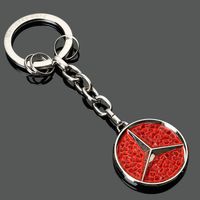 Brelok Do kluczy - MERCEDES BENZ - Czerwony (Czerwony)