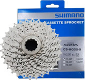 Kaseta rowerowa 9-rzędowa szosowa MTB 11-30T Shimano CS-HG50 Sora