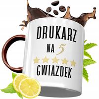Kubek Bordowy Dla Drukarza Na Urodziny Prezent Z Nadrukiem Ze Zdjęciem