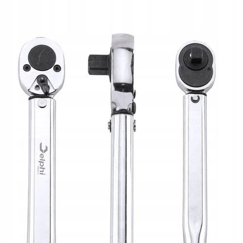 KLUCZ DYNAMOMETRYCZNY 1/2 28-210Nm CrMO & CrV + 3 NASADKI 17,19,21 mm +- 4% na Arena.pl