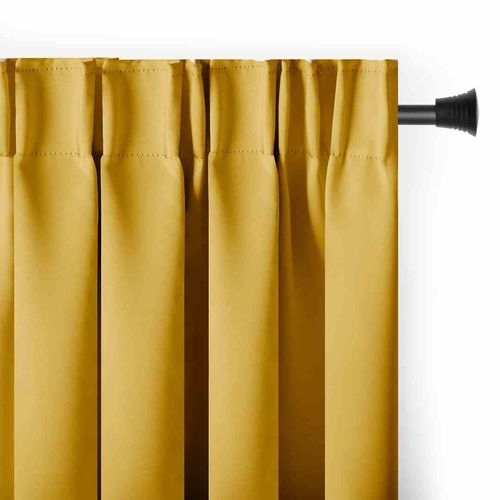 CURT/AH/BLACKOUT/PLEAT/MUSTARD/140X245/1PC na Arena.pl
