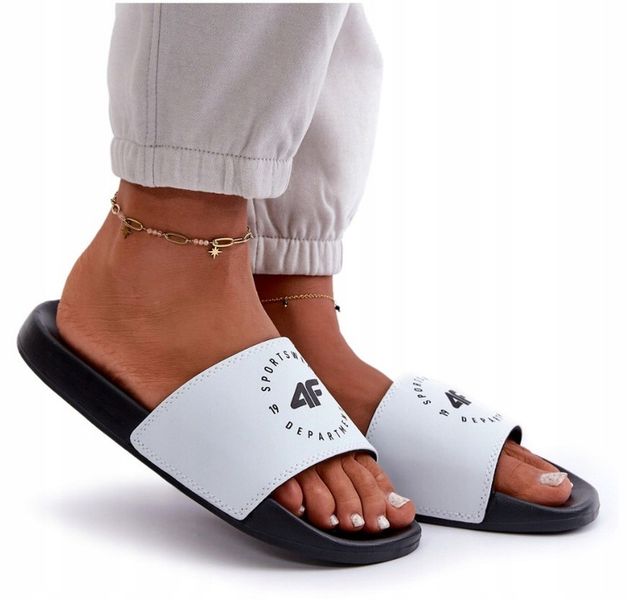 KLAPKI 4F DAMSKIE wsuwane lekkie na LATO buty basenowe plażowe WAKACJE r 38 zdjęcie 3