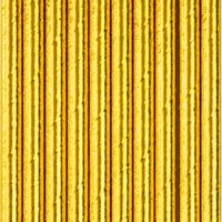 Słomki papierowe złote, 10 szt.