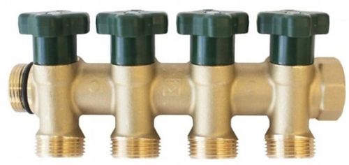 ROZDZIELACZ MOSIĘŻNY 4 OBWODY DO WODY UŻYTKOWEJ PITNEJ HERZ T-LESS na Arena.pl