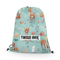 WORKO-PLECAK DZIECIĘCY z Twoim imieniem Sarenki i zajączki 160