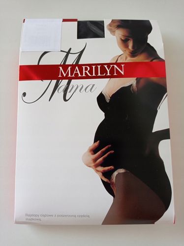 Rajstopy Ciążowe Relaksujące Nieuciskające Kryjące MAMA 60 DEN Czarne 4 na Arena.pl