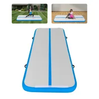 Nadmuchiwana Mata Sportowa Z Pompką 3m*1m Niebieska