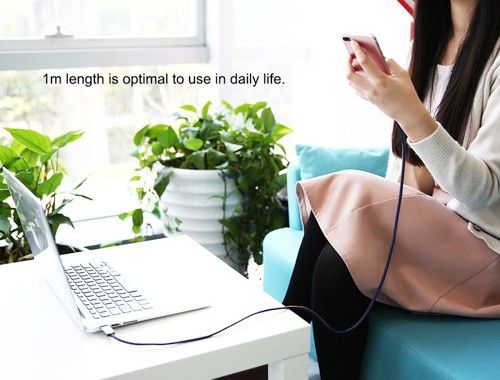 Kabel FLOVEME DENIM - Apple Lighting na Arena.pl