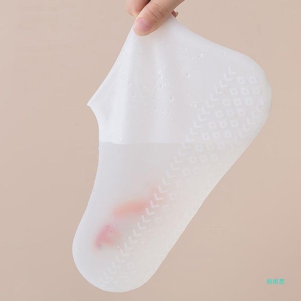 Ochraniacze POKROWCE BUTY NIEPRZEMAKALNE BIEŻNIK GRUBE Antypoślizgowe r.L zdjęcie 7