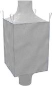 worek big-bag 90*90*90 cm biały, komin wsypowy - wysypowy - mg-300-0020