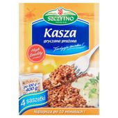 Szczytno Premium Kasza gryczana prażona 400 g (4 saszetki)