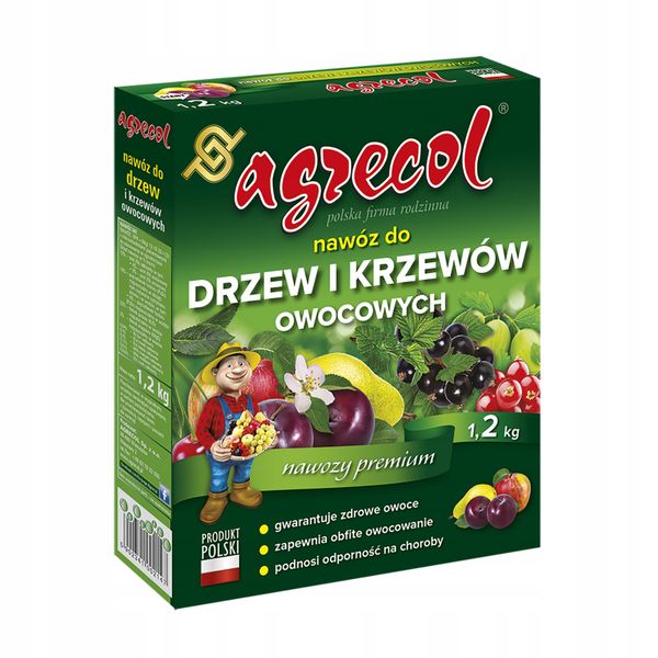 Nawóz do drzew i krzewów owocowych 1,2kg zdjęcie 1