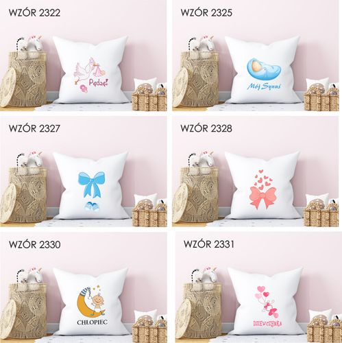 Poduszka z nadrukiem PREZENT JUŻ DO WAS LECĘ na Arena.pl