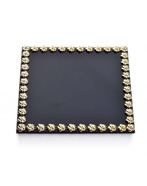 ELIA BLACK podstawka  20x20xh1cm zdjęcie 1