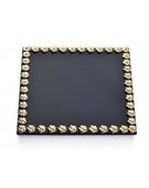 ELIA BLACK podstawka  20x20xh1cm