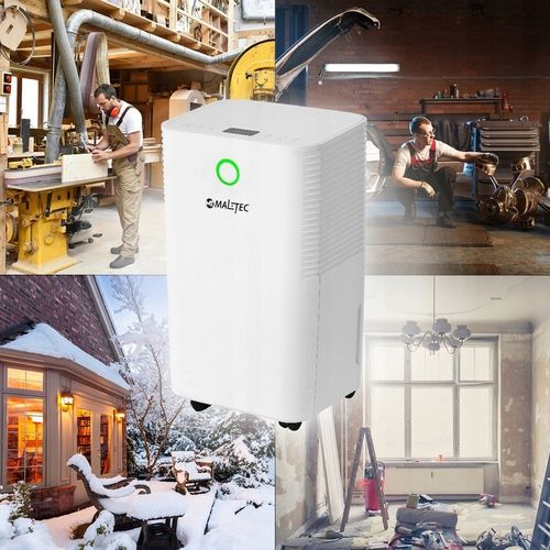 WYDAJNY OSUSZACZ POWIETRZA POCHŁANIACZ WILGOCI CICHY WiFi TIMER 12L/24H na Arena.pl