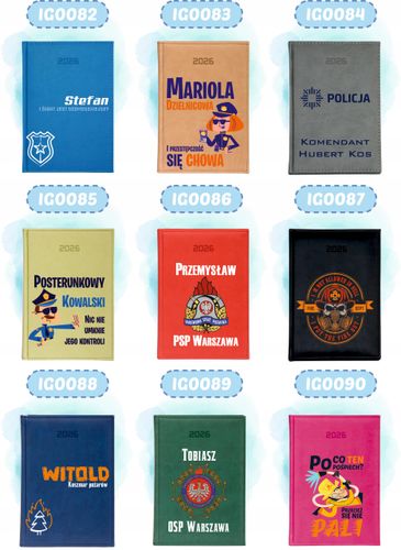 Stylowy kalendarz DLA PODRÓŻNIKA A5 2026 TYGODNIOWY terminarz PREZENT na Arena.pl