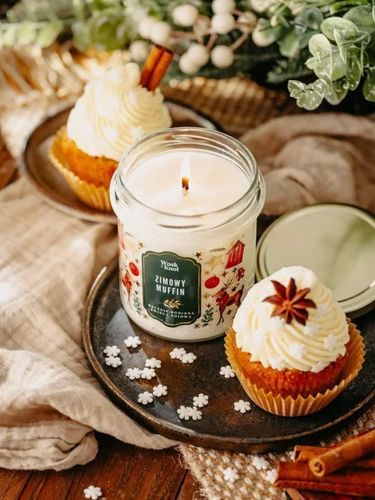 Woskiknot świeca sojowa Zimowy Muffin na Arena.pl
