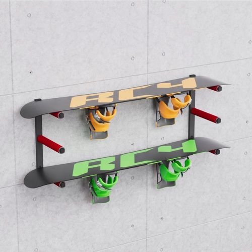 REGAŁ ŚCIENNY NA DREWNO NARTY DESKĘ SNOWBOARD na Arena.pl