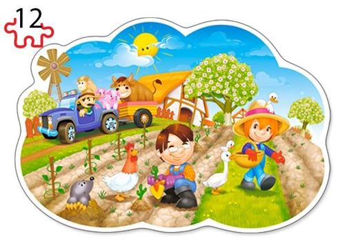 Puzzle 4w1 8,12,15,20-elementów Four Seasons na Arena.pl