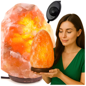 Lampa solna 7-9 kg naturalny jonizator oczyszczacz powietrza sól himalajska