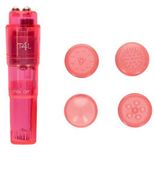 Różowy mini masażer