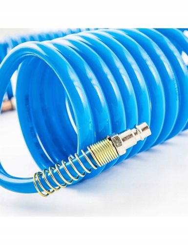 WĄŻ DO KOMPRESORA SPIRALNY 8*12MM 15M BLACK na Arena.pl