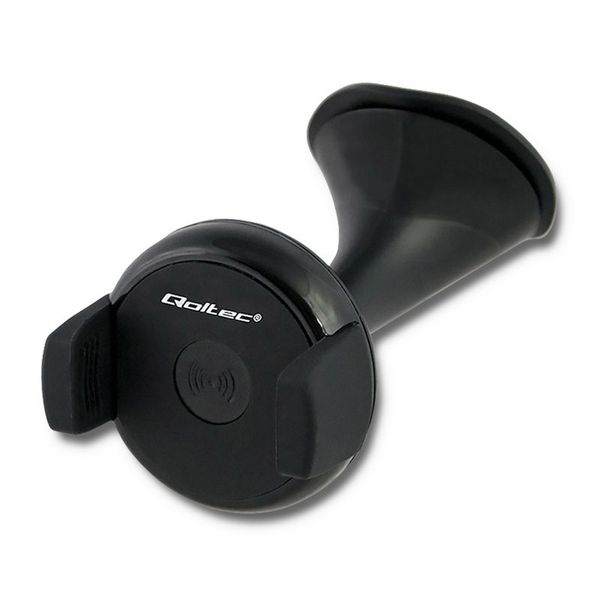 Qoltec Ładowarka samochodowa indukcyjna 5V | 5W | 1A | Micro USB zdjęcie 1