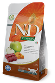farmina n&d pumpkin feline adult venison pumpkin&apple recipe 5kg