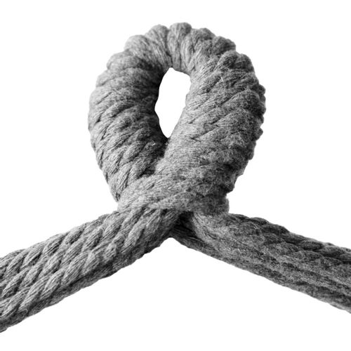 Hamak brazylijski krzesło wiszące BAHIO szare na Arena.pl