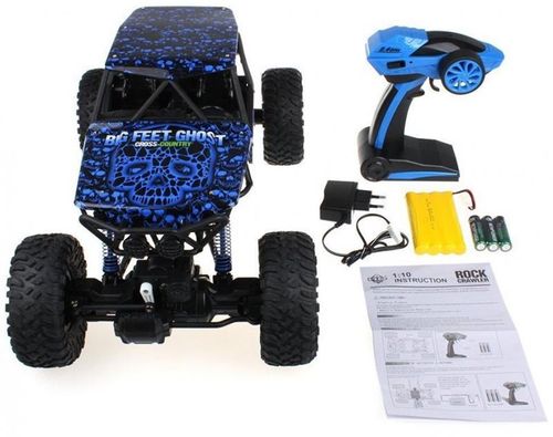 Rock Crawler 4WD 1:10 - Niebieski na Arena.pl