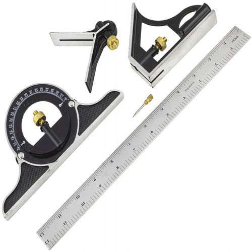 KĄTOMIERZ LINIAŁ PRZYMIAR LIBELKA KĄTOWNIK WIELOFUNKCYJNY 300 MM na Arena.pl