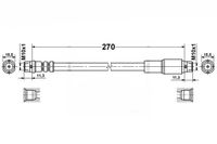 Audi A6 C4 Quattro - Zestaw Przewodów Hamulcowych Teflonowych W Oplocie