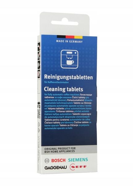 Tabletki Bosch Siemens czyszczące ekspres 312504 zdjęcie 2