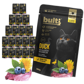 BULTI Superfood mokra karma dla kota Kaczka Borówka i Mniszek 20x100g