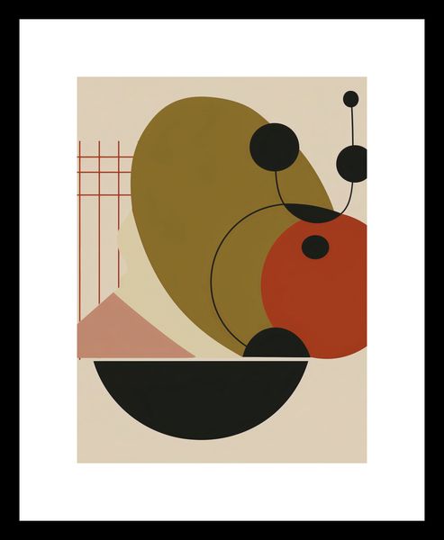 Plakat 30x40cm Geometryczny Balans zdjęcie 3