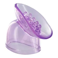 xr brands wand essentials lily pod - fioletowa nakładka do masażera