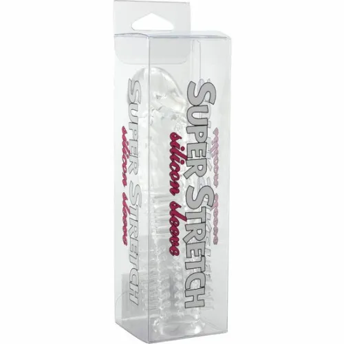 seven creations silikonowa osłona intymna teksturowana transparentna na Arena.pl