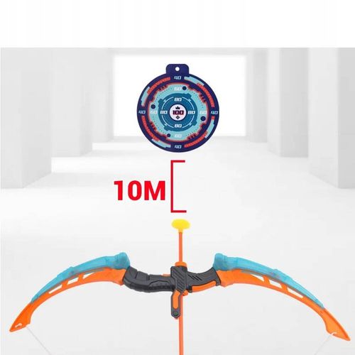 ZESTAW ŁUCZNIKA LED ŚWIECĄCY ŁUK Dla Dzieci STRZAŁY TARCZA Światła Dźwięki na Arena.pl