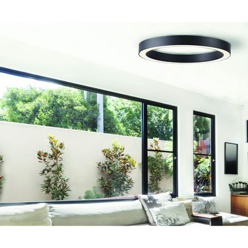 Sufitowa lampa Marco AZ5029 LED 30W ring pierścień czarna na Arena.pl