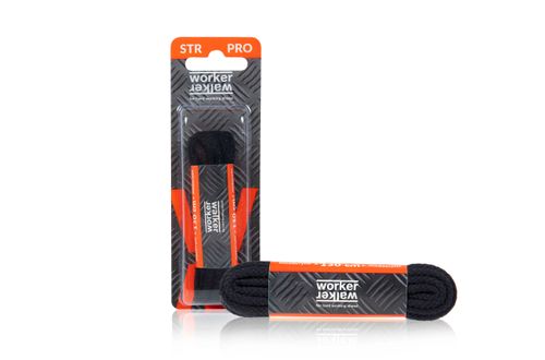 SZNUROWADŁA OKRĄGŁE STR PRO MODACRYLIC CZARNE - 110 CM na Arena.pl