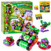 SUPER THINGS ZINGS - POJAZD SPIKE ROLLER + saszetka Super Things Neon Power