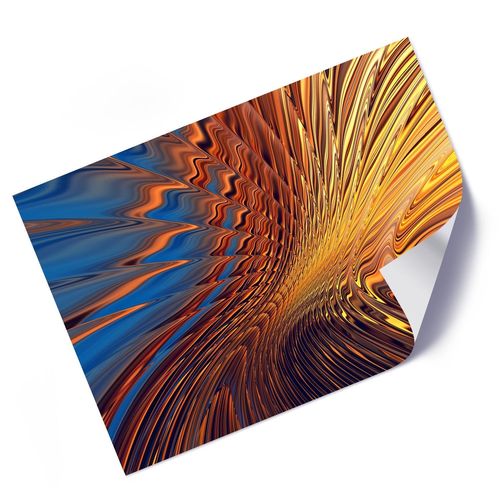 Plakat, Pustynna abstrakcja 100x70 na Arena.pl